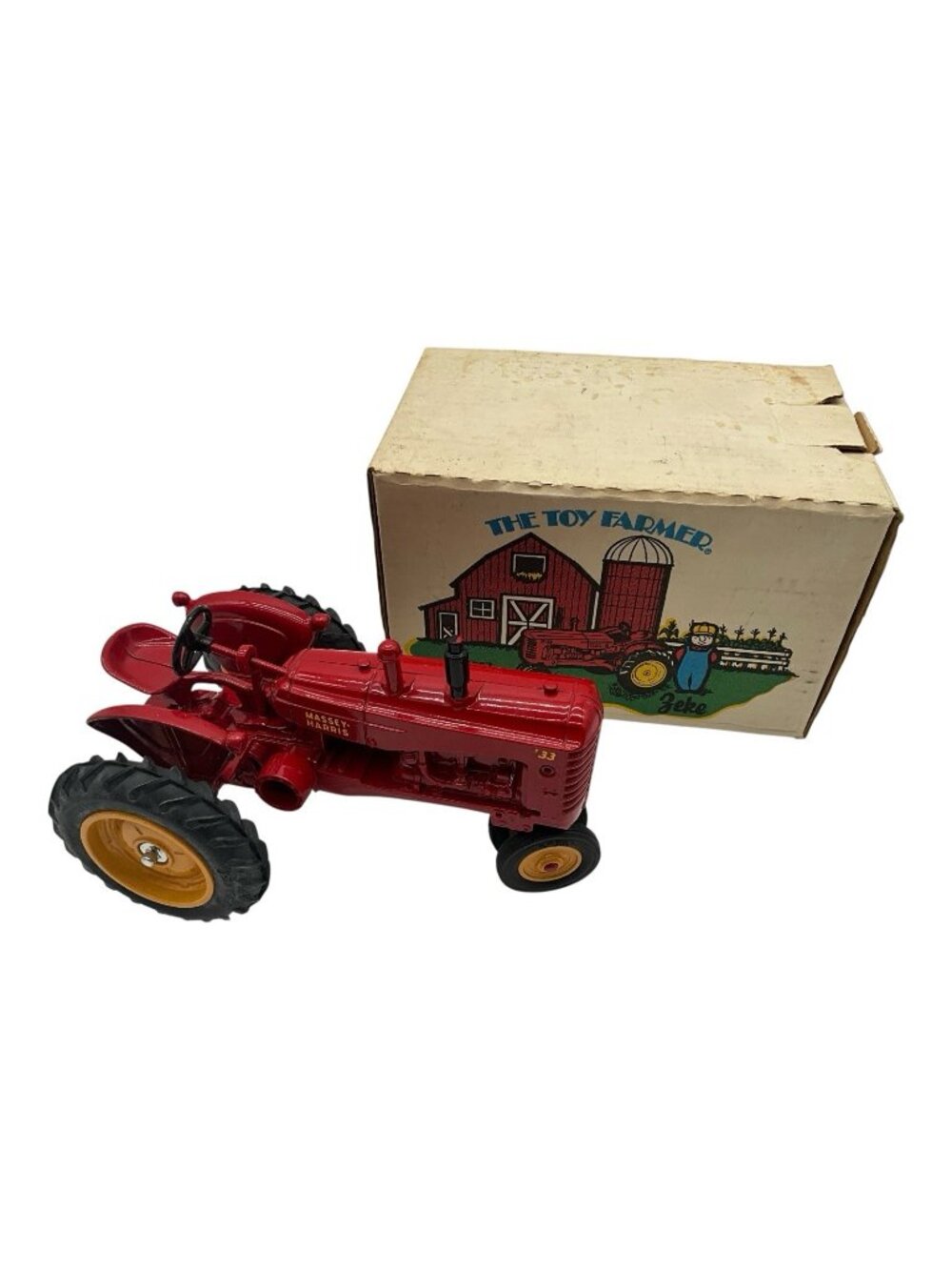 ERTl 1/16 Scale Zeke The Toy Farmer Case 500 Diesel Tractor New in Opened Box